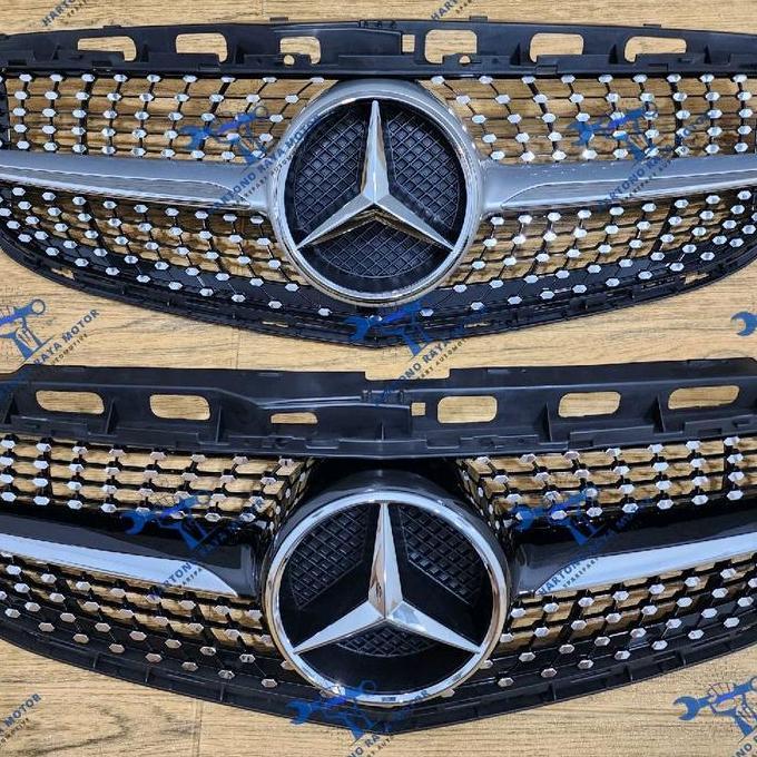 GRILL DIAMOND MERCEDES BENZ W212 FACELIFT 2013-2016 GRILLE DIAMOND MERCY W212