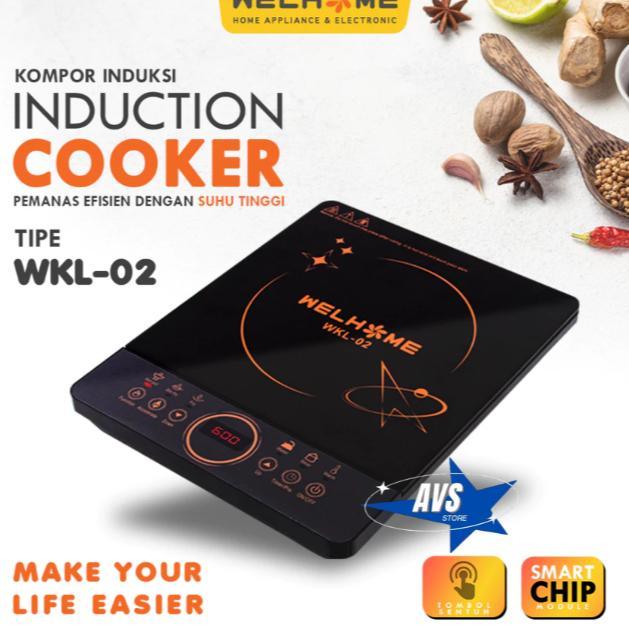 Welhome Kompor Listrik Induksi Wkl 02 Otomatis