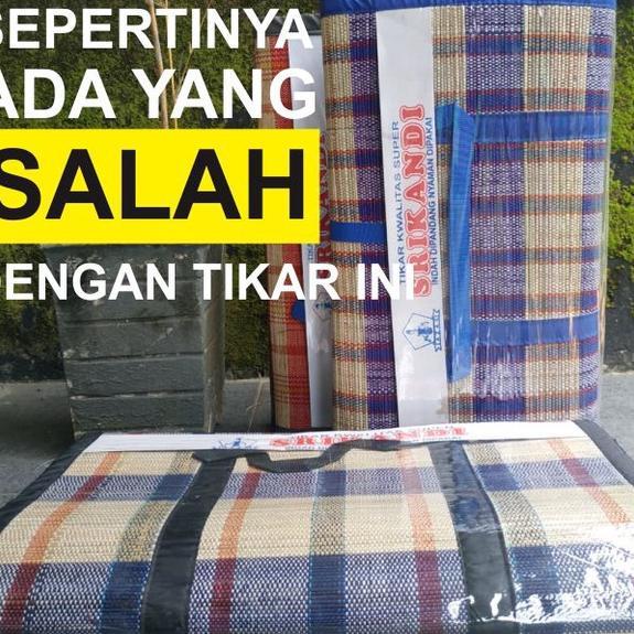 Tikar Lipat Mendong Jumbo Srikandi/ Tikar  Piknik Jumbo 200 X 300