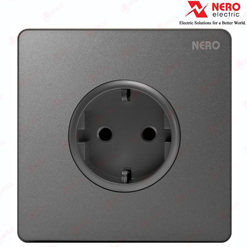 NERO Stop Kontak CASA X216VGGR | X216VG-GR Grey Diskon
