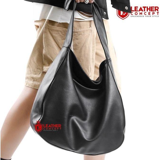 Murah Leather Concept Celciushitam Tas Selempang Kulit Pria Tas Kulit Pria Tote Bag Kulit Celcius Hi