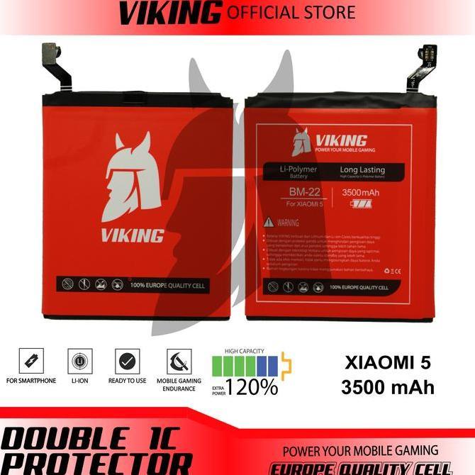 VIKING Baterai Xiaomi Mi 5 BM22 Double Power