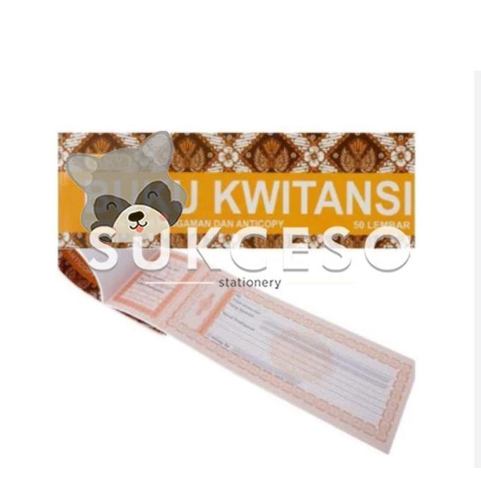 Kiky Buku Kwitansi 50 Lembar Kuitansi Anticopy