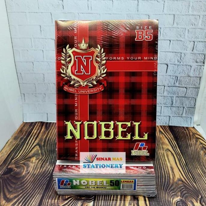 Buku Tulis Nobel 50 Lembar Maxi Campus B5/ Buku Diktat B5 ( Pak )