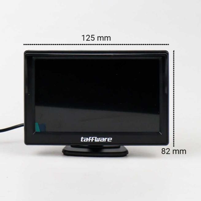 Monitor Rear View Parkir Mobil TFT LCD 5 Inch TV Mini TV Kecil TV Mobil [Anifki19]