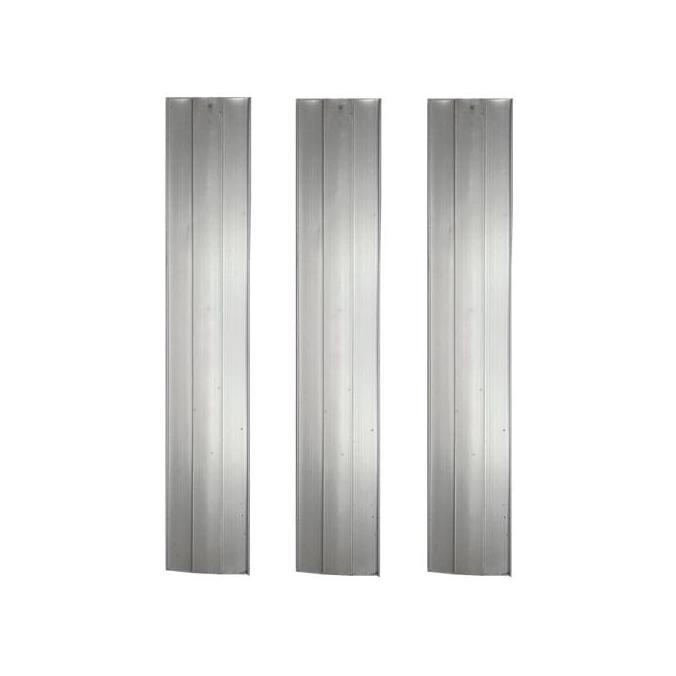 Profil Sambungan Polycarbonate Alumunium - List Omega - Warna Silver