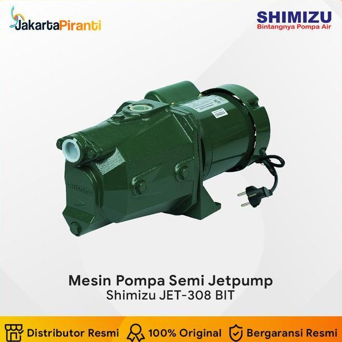 Mesin Pompa Air Semi Jetpump Semijet Shimizu JET-308 BIT