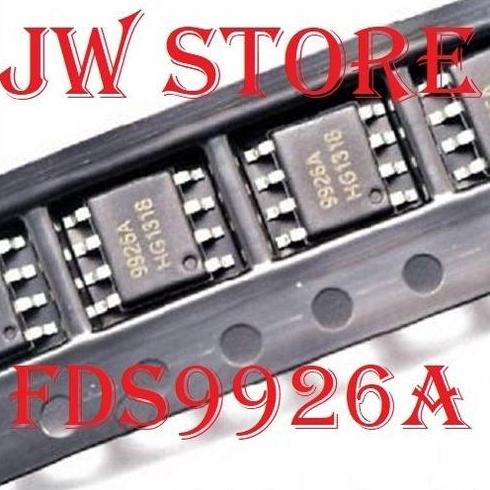 Baru (1) FDS9926A FDS9926 9926A 9926 Dual N Channel  Mosfet  SOP8 jwelek70 Ayo Beli