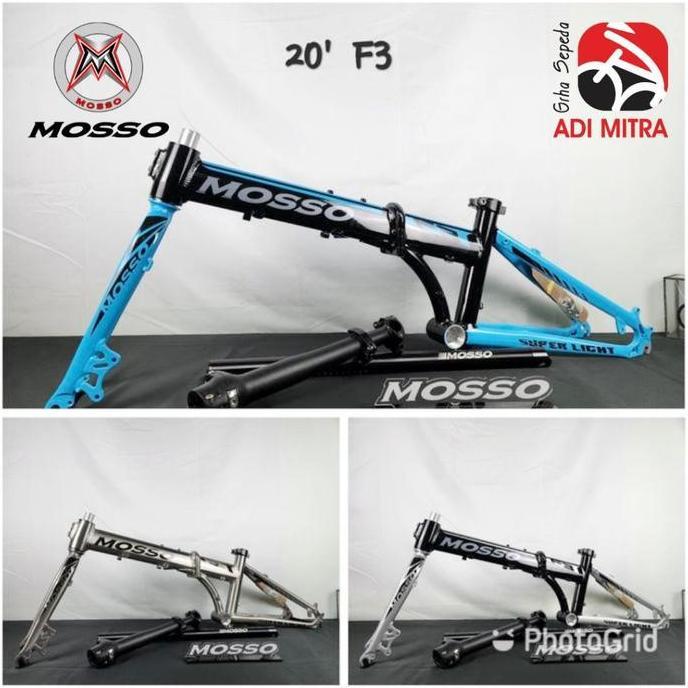 jiwana.shop / Mosso 20-F3 Frame Set Sepeda Lipat Folding Bike Disc Brake Diskon