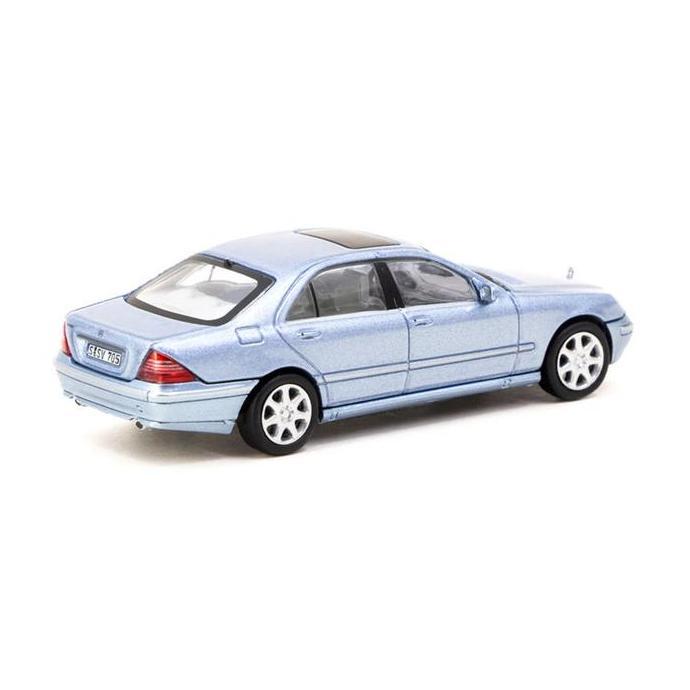 TARMAC WORKS T64G-072-BL MERCEDES BENZ S CLASS HORIZON BLUE - STANCE HUNTERS GTR R34 A. AAPE #0 #11 