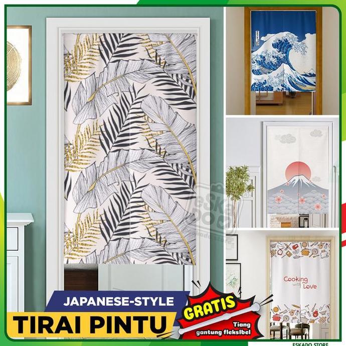 Kain Tirai Pintu / Door Curtain Jepang