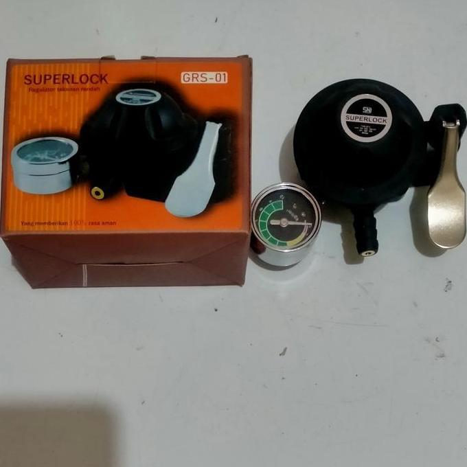 Regulator Gas LPG Gascomp Superlock GRS-01