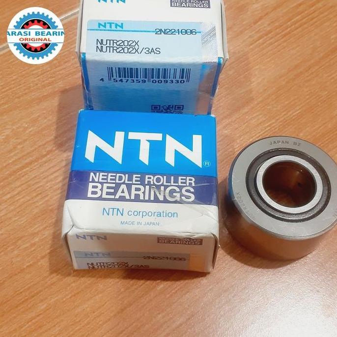 LAHER BEARING NUTR202 X NUTR 202 X ORI NTN JEPANG