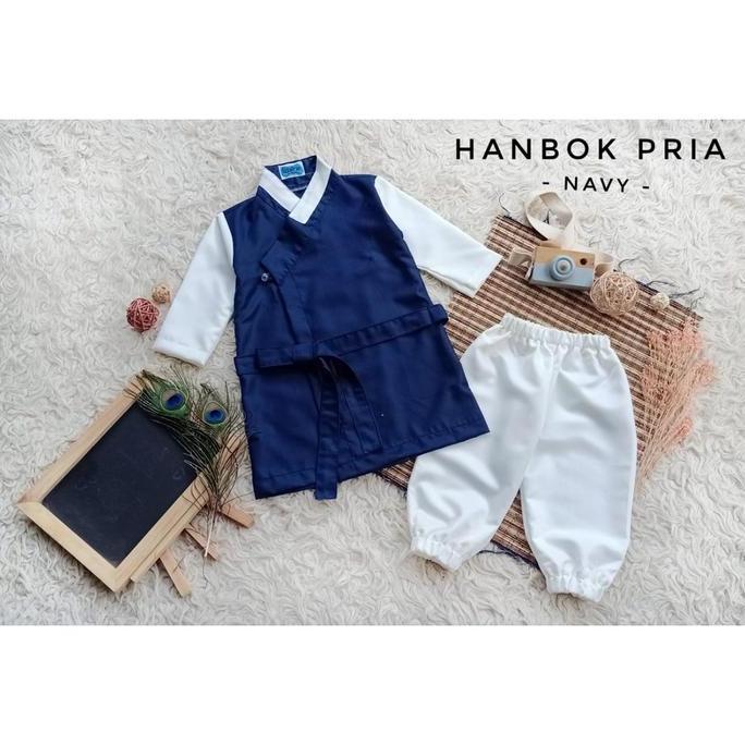 Hanbok Anak Laki-Laki /Baju Tradisional Korea /Baju Adat Korea / Hanbok Anak Dan Dewasa/Hanbok Anak