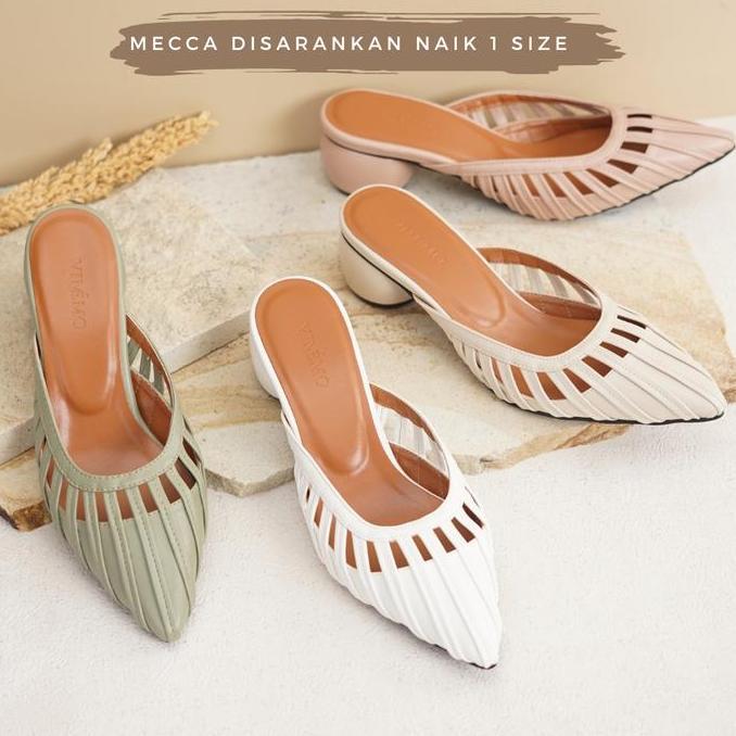 Vimemo Mecca - Heels Pesta 3cm | Pointed Heels Minimalist Heels