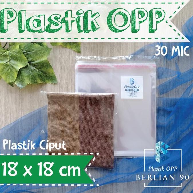 Savexz- Plastik Opp Seal 21X21,5 Cm Tebal 30 Mikron / Plastik Opp Tebal