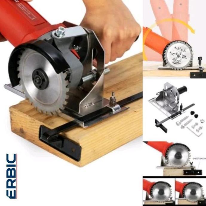 Clamme- Stand Gerinda Circular Saw Adapter Gerinda Tangan