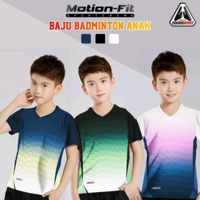 HEMAT BAL-02 BAJU BADMINTON ANAK JERSEY BULUTANGKIS ANAK KAOS BADMINTON ANAK PREMIUM