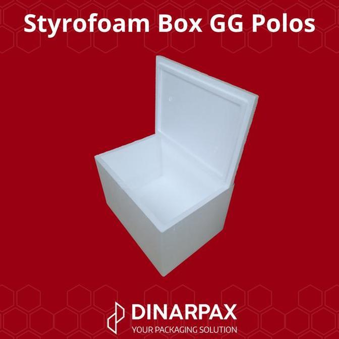 Handx- Styrofoam Box Gg Polos / Styrofoam Boxdinar/ Coolbox