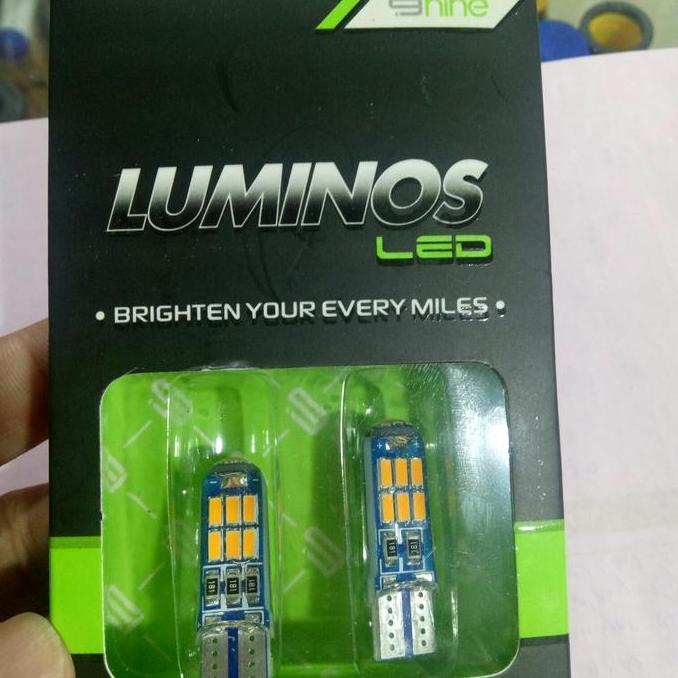 led colok luminos t10 jelly crystal 15 titik sein senja