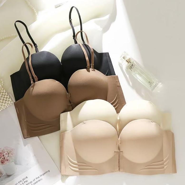 Cuci Gudang Hoho_Hwang B-216 Bra Wanita Seamless Tanpa Kawat Nyaman