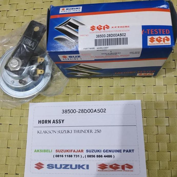 Klakson Suzuki Thunder 250 Cc