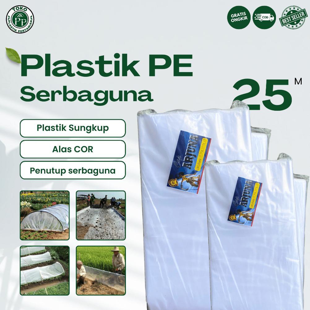 Plastik Sungkup PE Penutup Naungan Bibit Tanaman Lebar 3 meter / Plastik Cor / Plastik Serbaguna