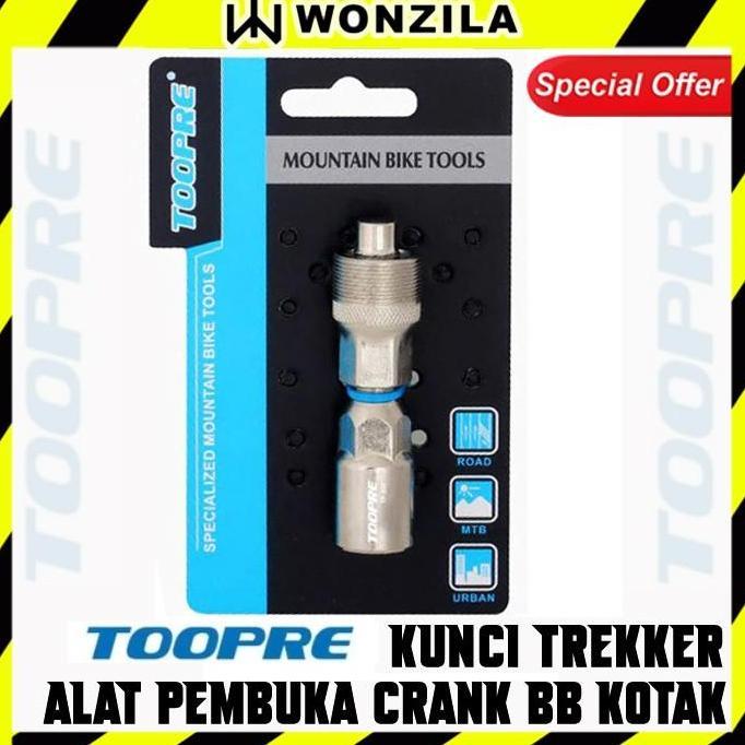 Toopre Kunci Treker Alat Pembuka Crank BB Kotak Trekker Puller Wonzila