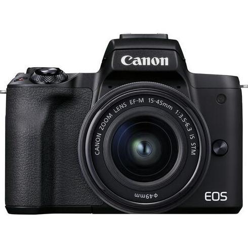 Canon EOS M50 II Kit 15-45MM GARANSI RESMI M 50 MARK 2 MIRRORLESS