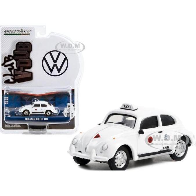 cvarhantama  / 36050-F GREENLIGHT VOLKSWAGEN BEETLE #75 WHITE TAXI TAXCO MEXICO VW Diskon