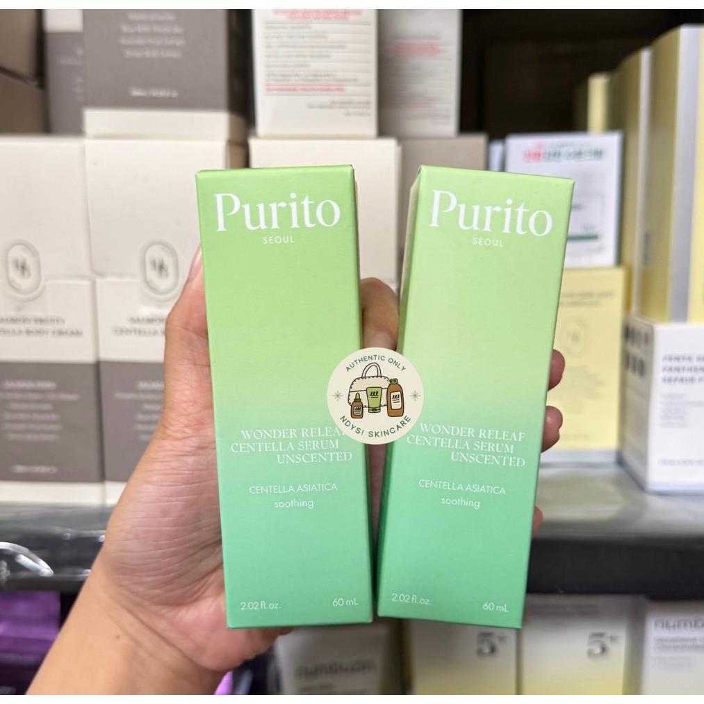 Ready New Packaging purito Centella Unscented Serum 60ml / Buffet serum