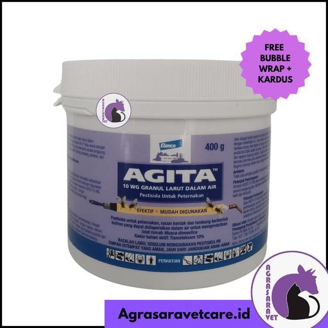 AGITA 10 WG 400 gram - OBAT RACUN PEMBASMI LALAT PALING AMPUH