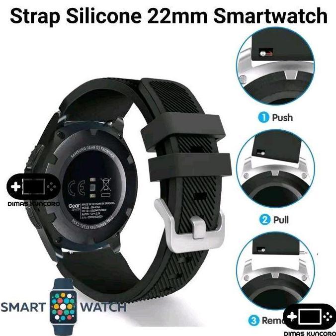 Strap Silicone 22mm Smartwatch citijungle neo gps se scout apex nova rock gt 1 2 r1 r2 b78 x3 siliko