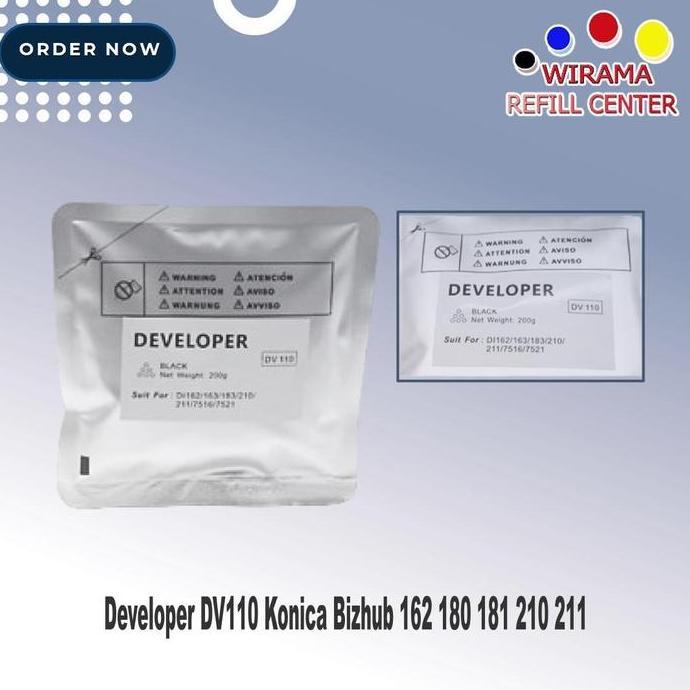 Developer DV110 Konica Bizhub 162 180 181 210 211