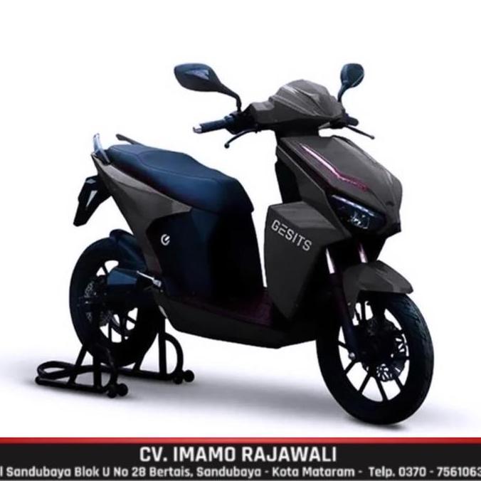 Terlaris Sepeda Motor Listrik Gesits (Otr Ntb) - Hitam