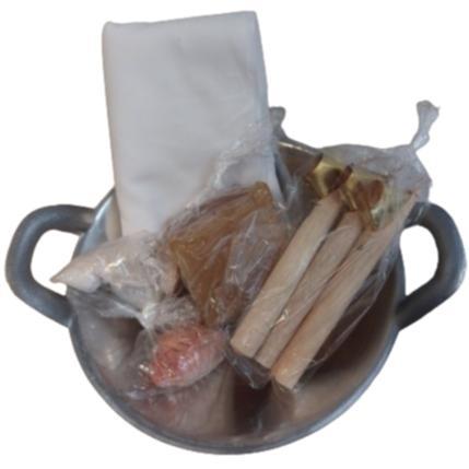 Paket Alat Dan Bahan Batik Wajan, Canting, Kain, Malam, Soda Ash Dan Pewarna Naptol Batik