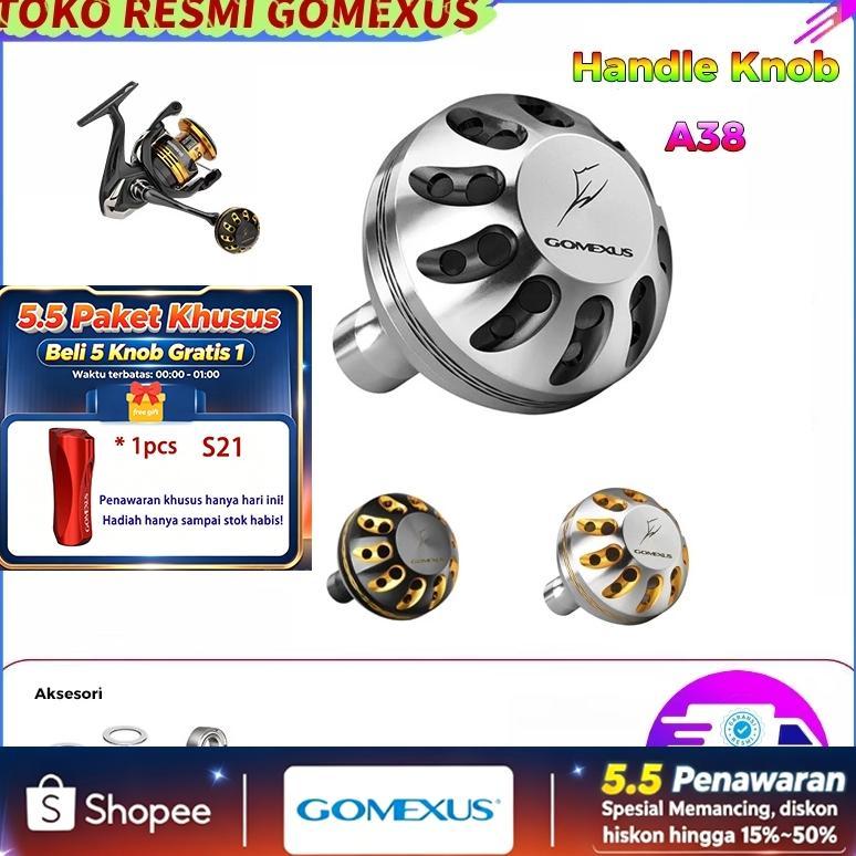 Gomexus Handle Knob 35-41mm Joran BC pancing alat pancing set  knop Stradic  Daiwa shimano  Twinpowe