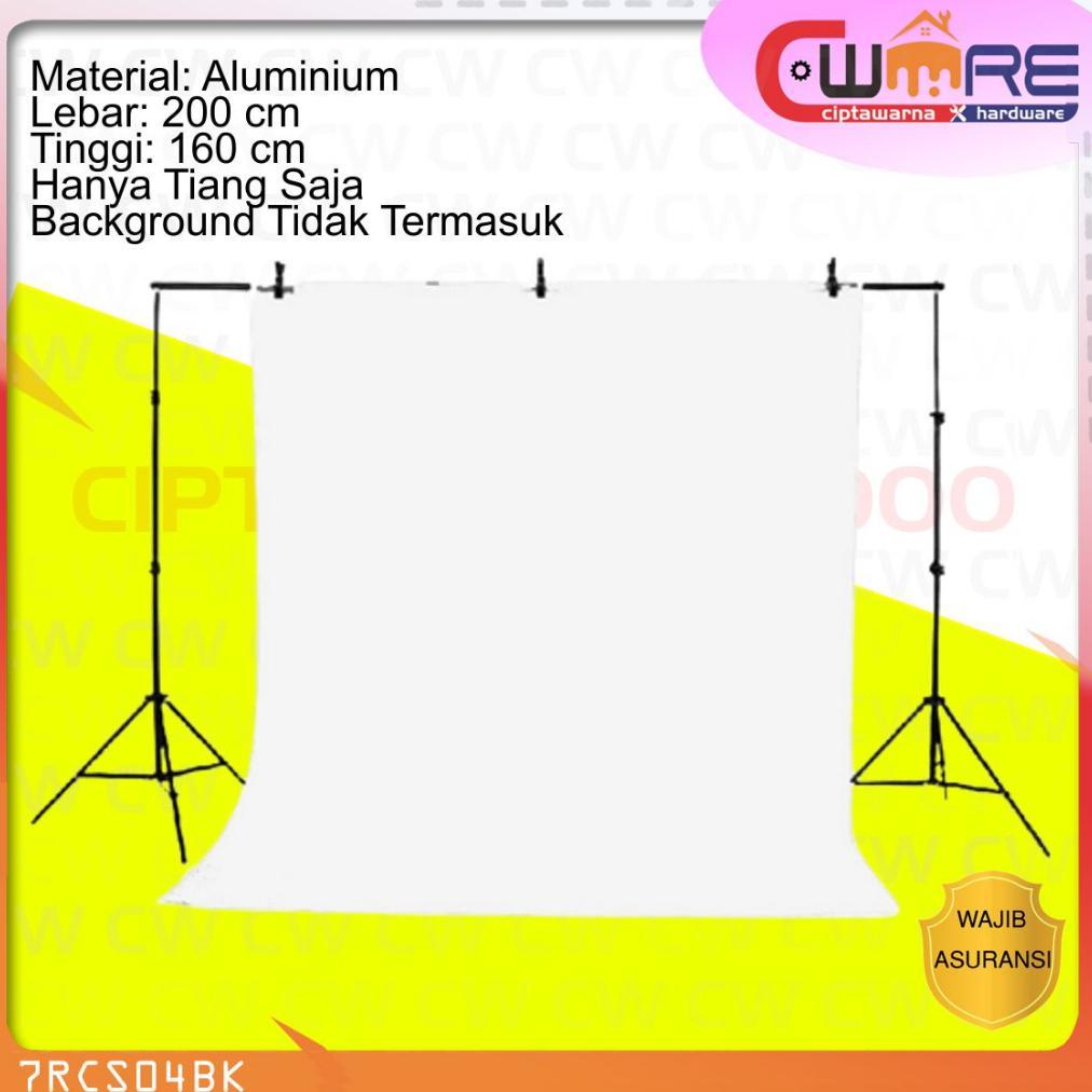 Xeni TaffSTUDIO Bracket Stand Backdrop Foto Studio 160 x 200 cm - BDB CW2H