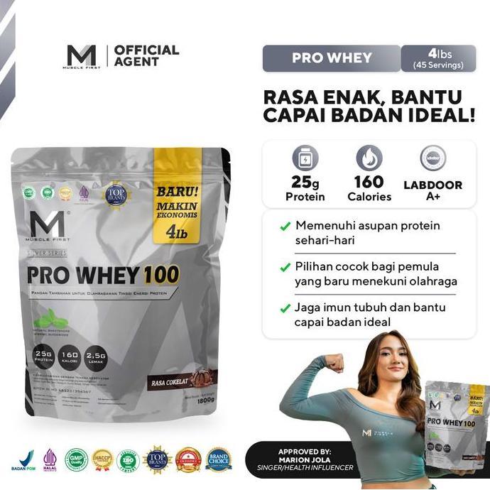 Muscle First M1 Pro Whey 100 4 Lbs Whey Protein