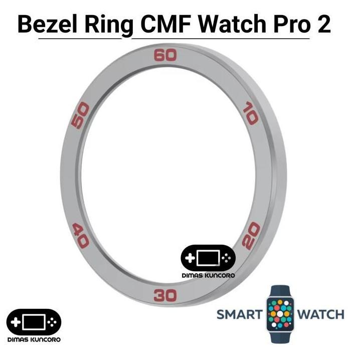 Bezel Ring CMF Watch Pro 2 cover bumper metal frame case nothing cmf watch pro 2 pro2