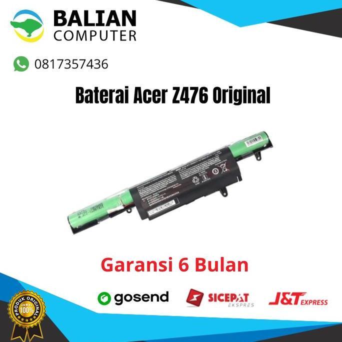 Baterai Laptop Acer Z476, Garansi 6 Bulan