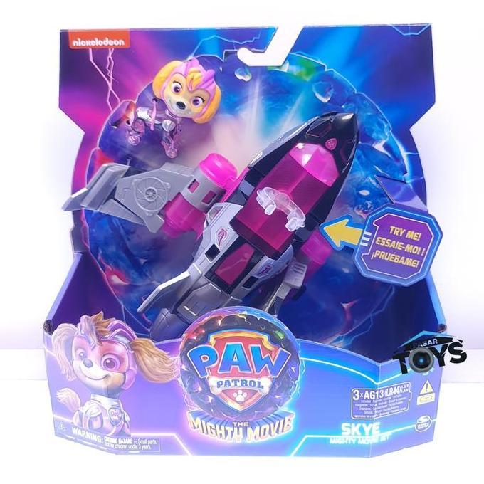 PAW PATROL THE MIGHTY MOVIE SKYE MIGHTY MOVIE JET MA99