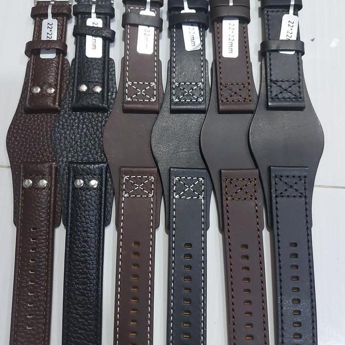 Tali jam tangan Fossil double strap 22mm