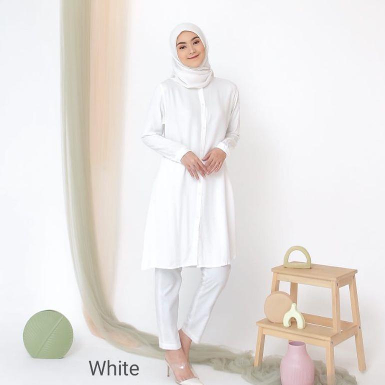 Super Deal Promo Dorpi Tunik/Long Tunik Polos Jumbo Rayon Premium Jumbo Ld 100-140