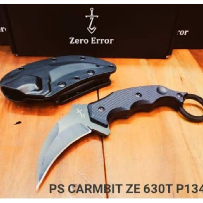 Survival Kit Outdor Kamping Zero Karambit Tajam