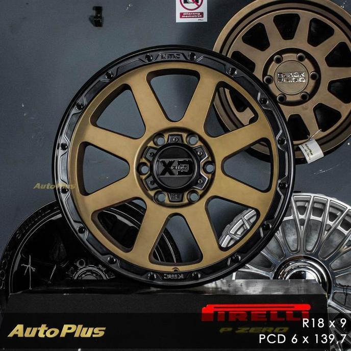 Terlaris Velg Mobil Ring 18 Kmc Xd134 Addict 2 Pcd 6X139,7 Velg Fortuner Pajero