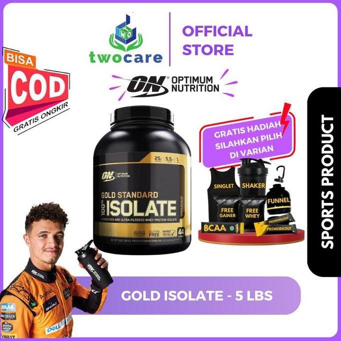 Isolate Gold Standard Optimum Nutrition / On Isolate Gold 5 Lbs Bpom