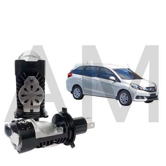 2Pcs Lampu Utama Led H4 Biled Ultra Bright Kipas Mobil Honda Mobilio E 2014 2017 Am