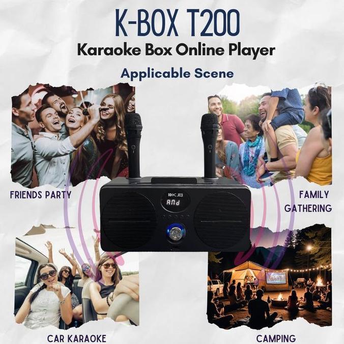 KJB T200 T 200 KARAOKE PLAYER K-BOX SOUNDBOX KARAOKE HM88 HM-88