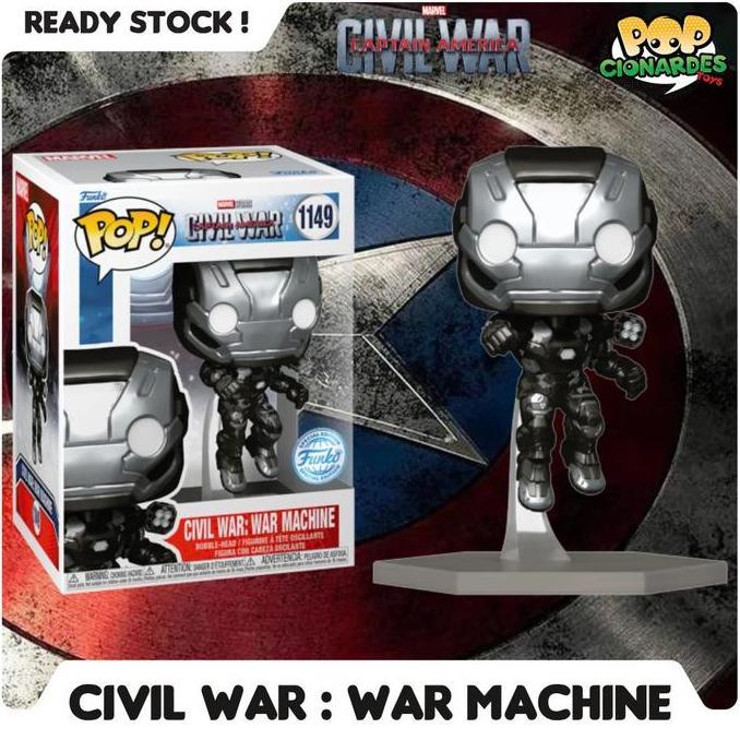 Funko POP Marvel - Captain America - Civil War : War Machine #1149